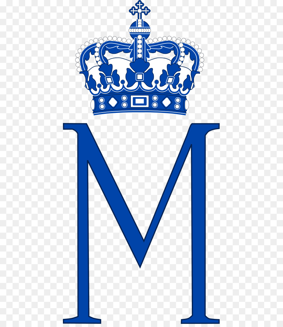 Royal cypher Dänische königliche Familie, die königliche Hoheit der britischen königlichen Familie - Prinzessin Marie von Dänemark