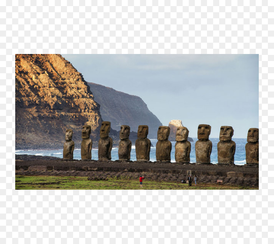 Moai di Rapa Nui National Park, Patrimonio Mondiale dell'umanità nuove 7 meraviglie del Mondo Rapa Iti - isola
