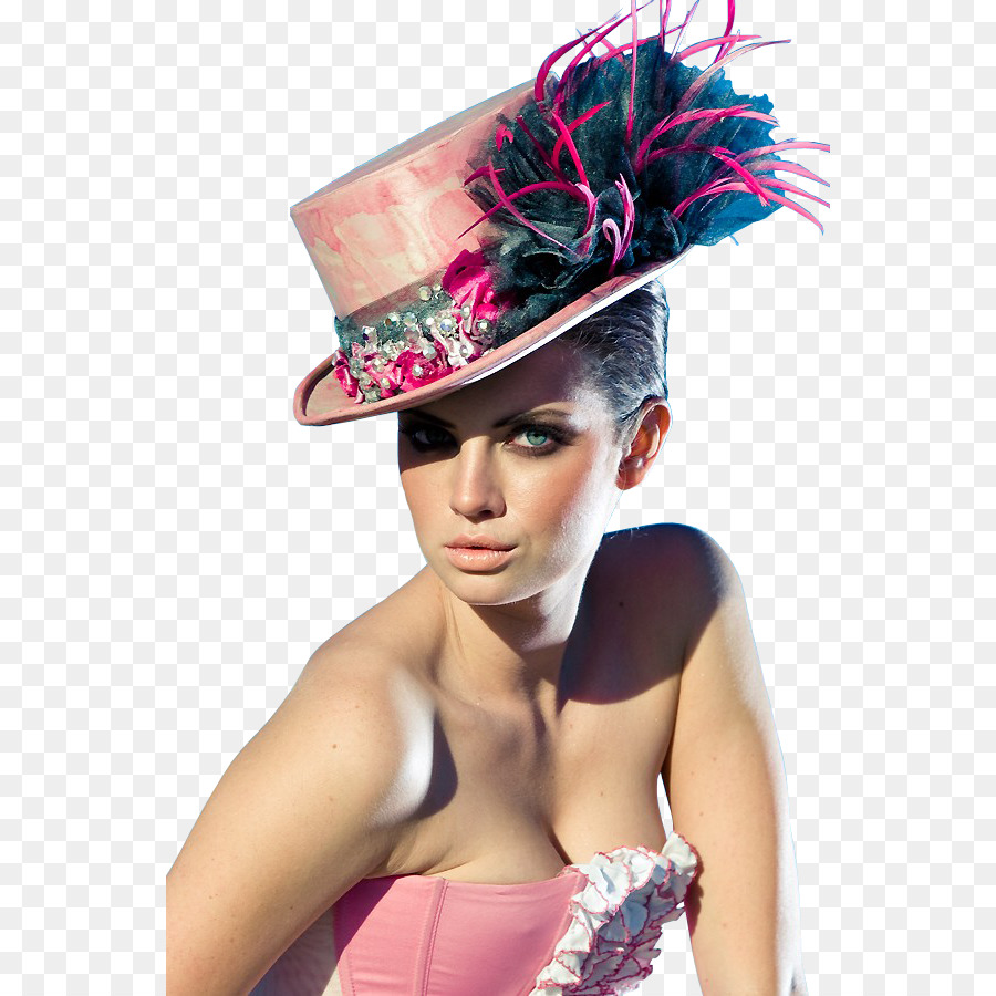 Bowler-Hut-Kopfbedeckung der Frau der Mode - Hut