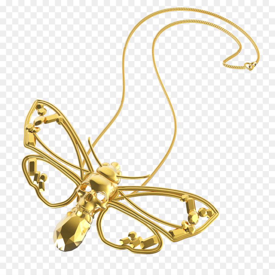 Körper-Schmuck-Ohrringe Gold-Halskette - Schmuck