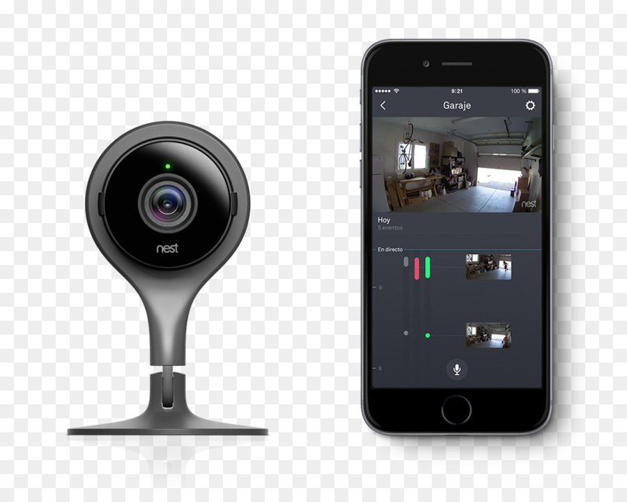 Nido Cam IQ Webcam Nido Cam Interna Nest Labs per Fotocamera - webcam
