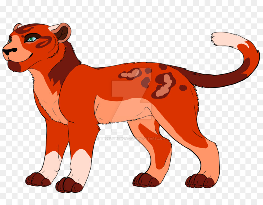 Leone Baffi di gatto Grande Rosso volpe - leone