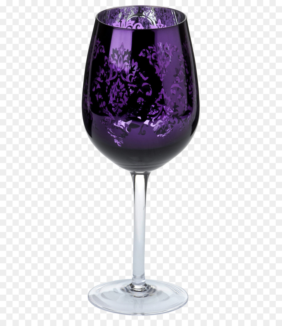 Wein Glas Lila Farbe Violett - lila