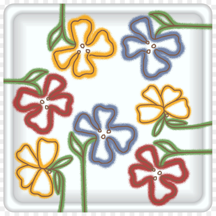 Di petali di fiori recisi Linea di Clip art - linea