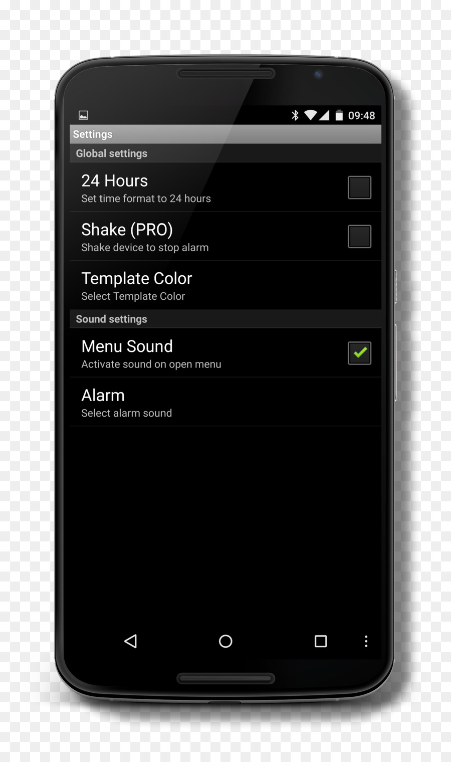 Funktion Handy Smartphone Handheld Multimedia Geräte - halten Sie die alarm clock