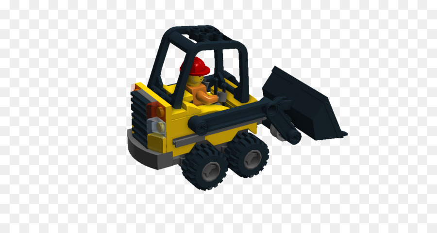 Fahrzeug Spielzeug Skid-steer-loader-Architektur-engineering-Lego City - Spielzeug