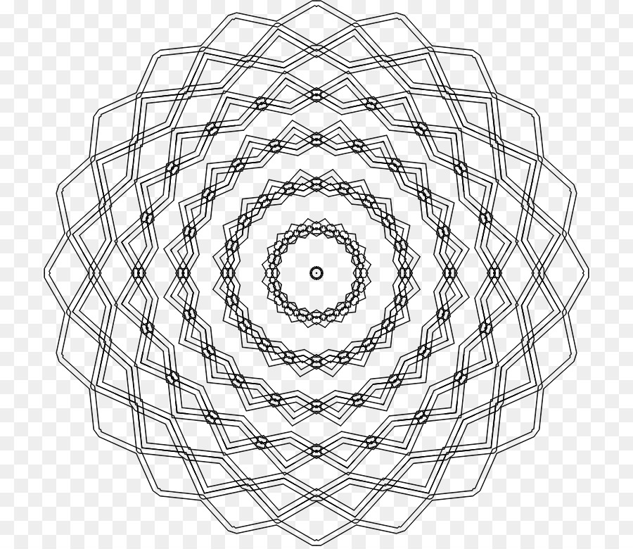 Geometria Op art - il design circolare