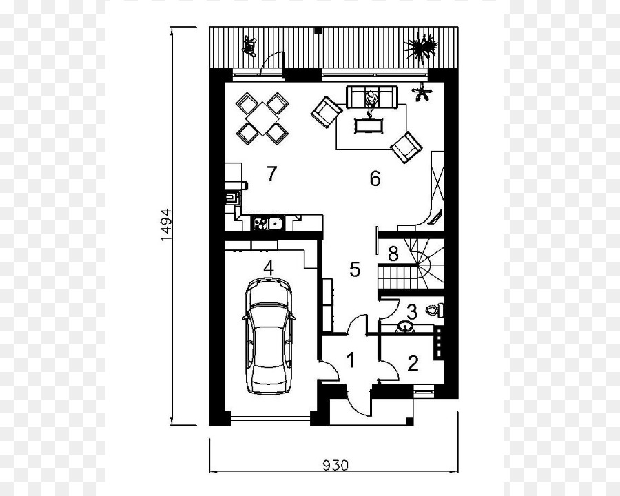 Kế hoạch sàn Nhà Tầng Thượng - Nhà