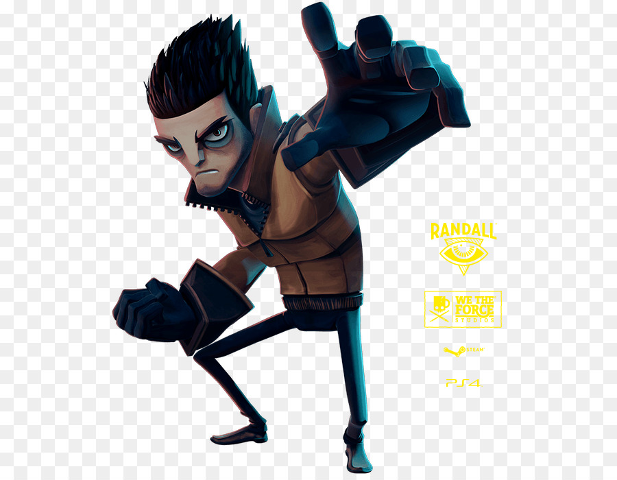 Cartoon Superhelden-Figur - Randall