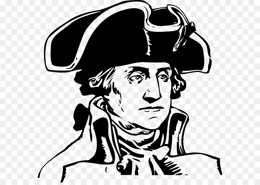ClipArt di George Washington - cappello