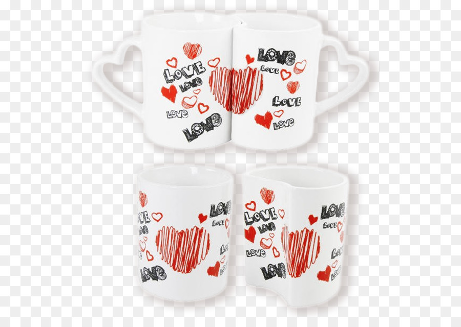 Kaffee Tasse Becher Keramik Liebe - Becher