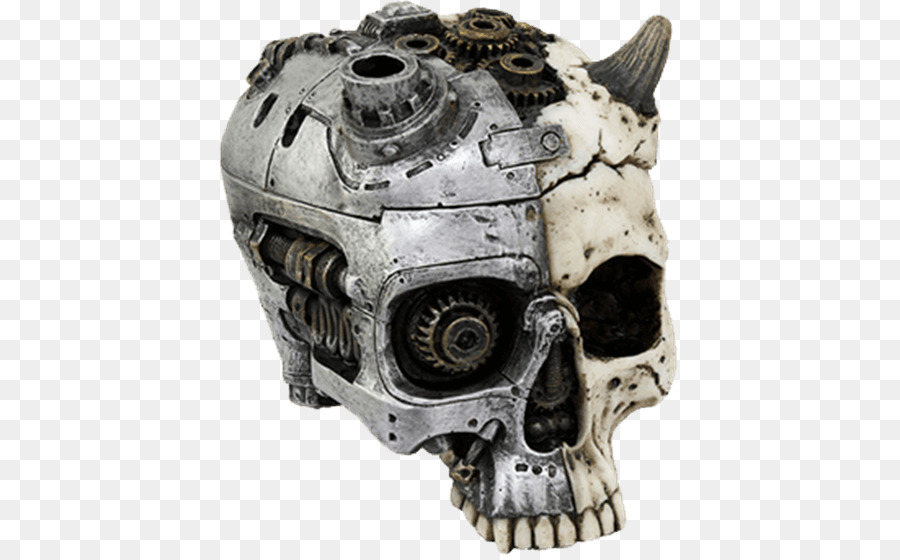 Skull Figur Statue Steampunk Cosplay - Schädel