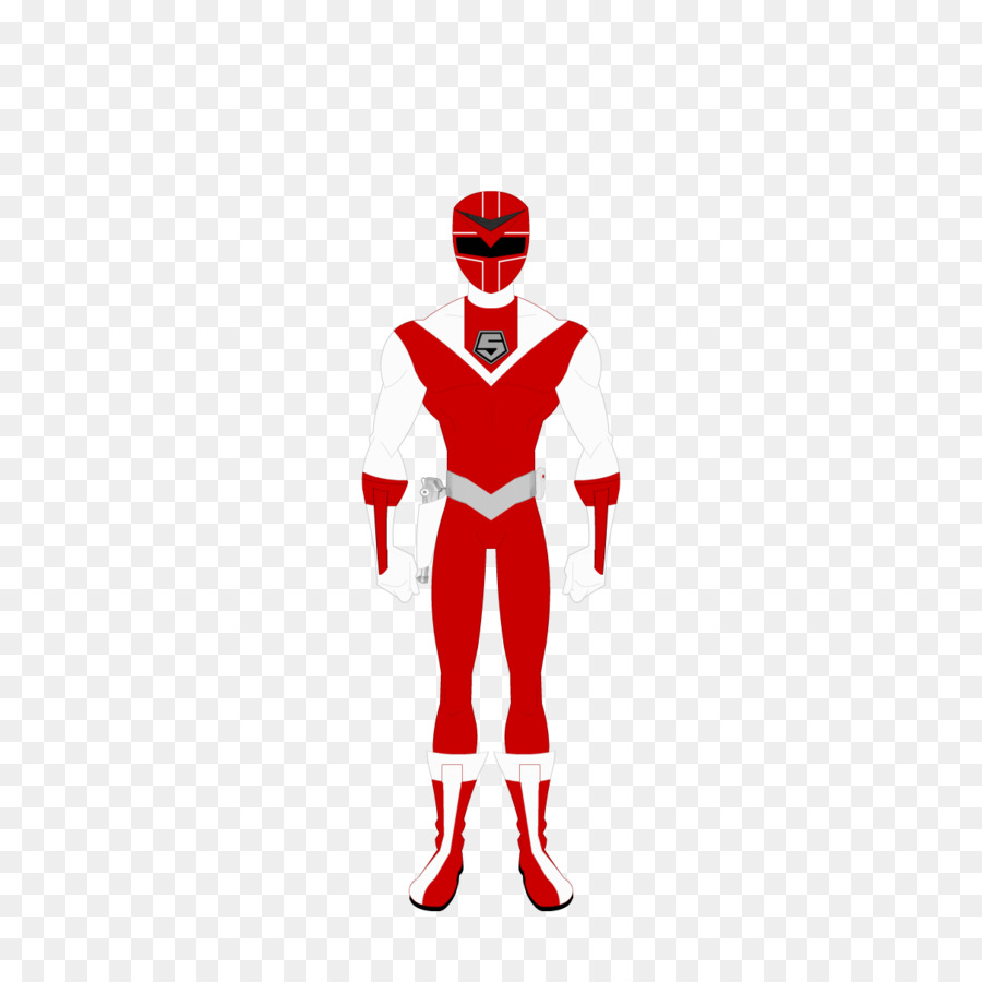 Don Dogoier Captain Marvelous Red Ranger Kunst Tommy Oliver - Power Rangers