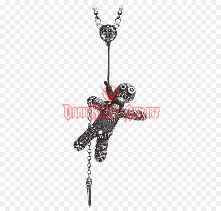 Charms & Anhänger-Voodoo-Puppe Halskette Schmuck - Halskette