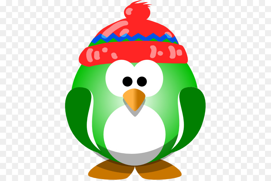 Kaiser-Pinguin-Vogel-König Pinguin clipart - Vogel mit Hut