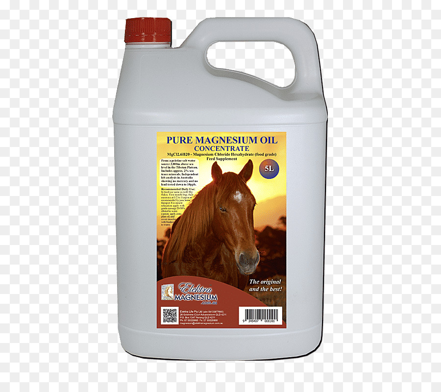 Pferd-Nahrungsergänzung Magnesium oil Magnesium chloride - Pferd