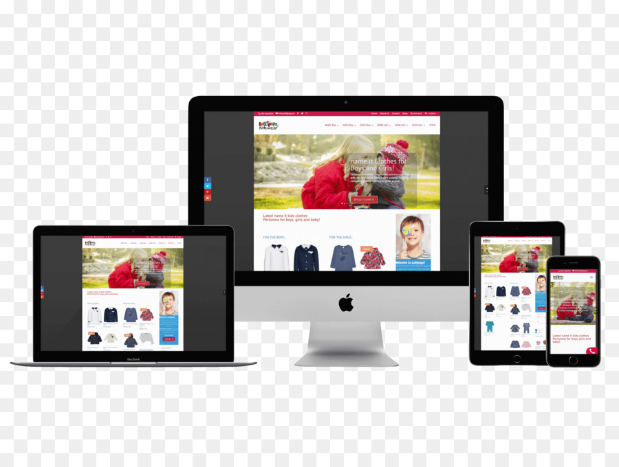 Web design Multimedia - Kinder Bekleidung