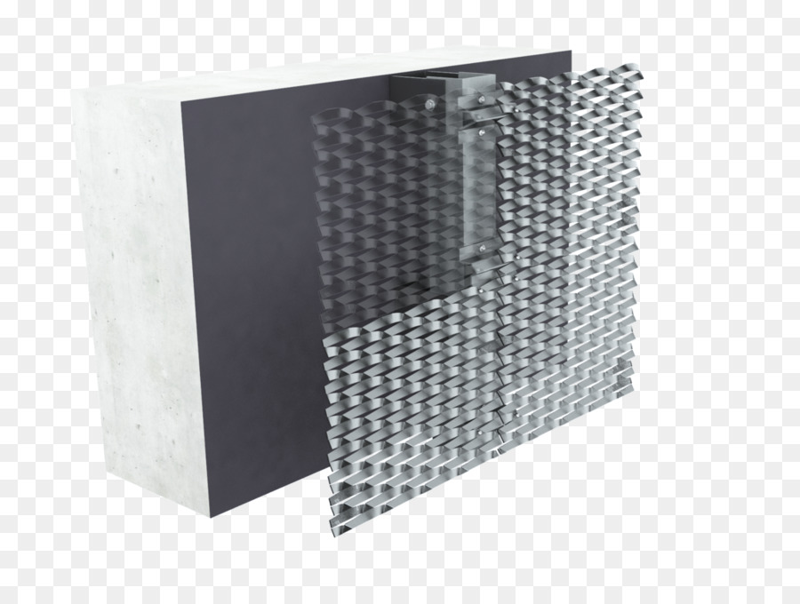 Fassade Mesh-Metall-Wand Aluminium - Metall mesh