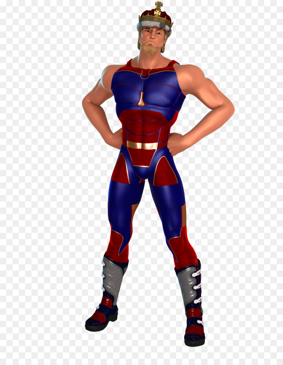 Superhero Cartoon png is about is about Wrestling Singlets, Superhero, Musc...