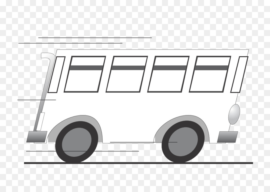 Inkscape Clip art - bianco autobus