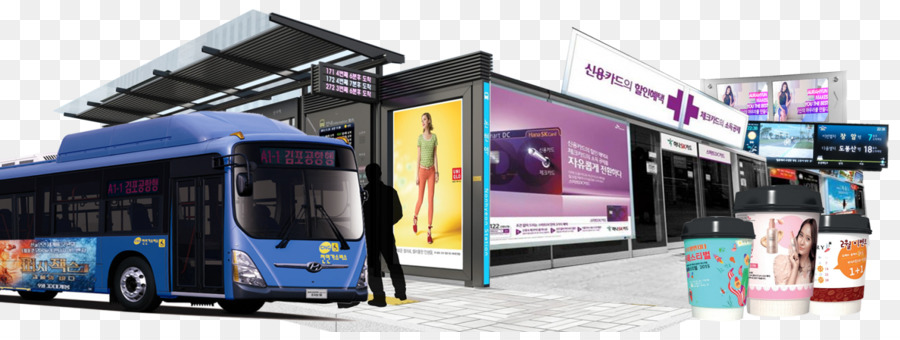 Tour-bus-service Brand-Transport-Display-Werbung - Bus