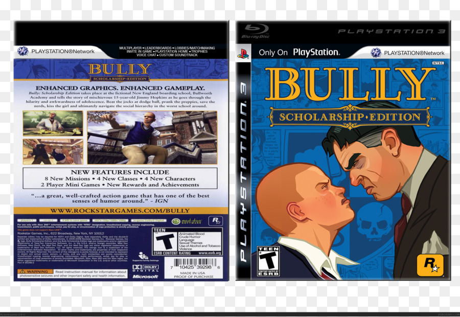 Bully: Scholarship Edition PlayStation 2 Xbox 360 - Playstation