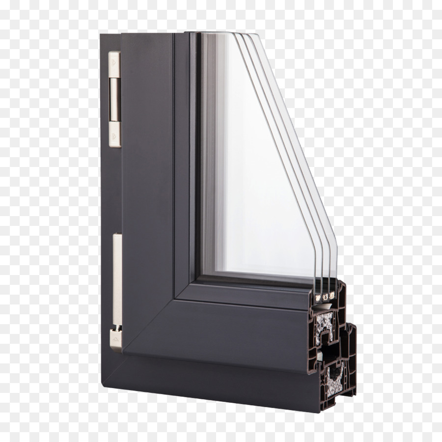 Fenster Anthrazit Infisso Polyvinylchlorid Tür - holz weiß