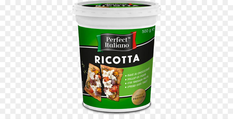 Ricotta-Toast-Creme italienische Küche, Käse - 100 Prozent frisch