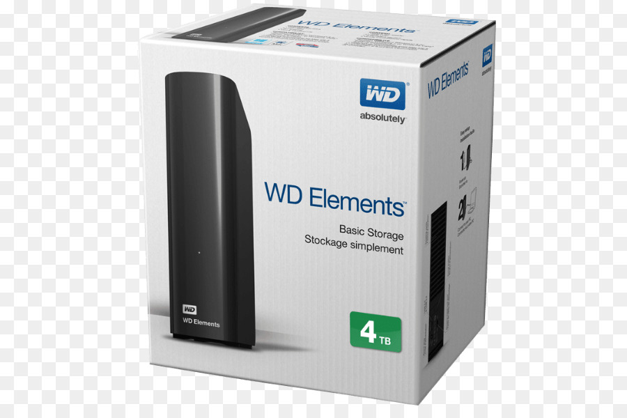 WD Elements Desktop Hard Disk WD My Book 4TB Desktop Esterno USB 3.0, Hard disk di Archiviazione WDBACW0040HBK-NESN di archiviazione Esterna - USB