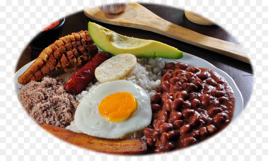 Fach paisa Colombian cuisine Paisa Region Pabellón criollo Arepa - Schale Essen