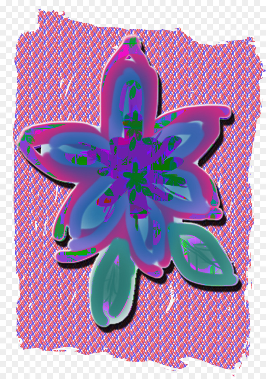 Rosa M RTV Pink - Doodle Flower