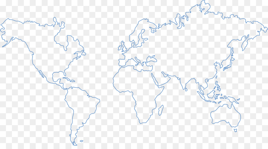 Mappa del mondo mappa Vuota Geografia - mappa del mondo