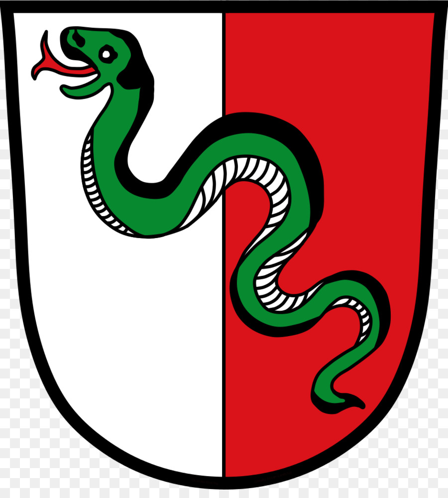 Verwaltungsgemeinschaft di Gars am Inn Coat of arms Biscia Animali araldici Au am Inn - Locanda