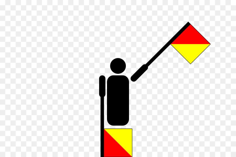 Bandiera semaforo Semaforo linea di Lettera di Informazioni - bandiera