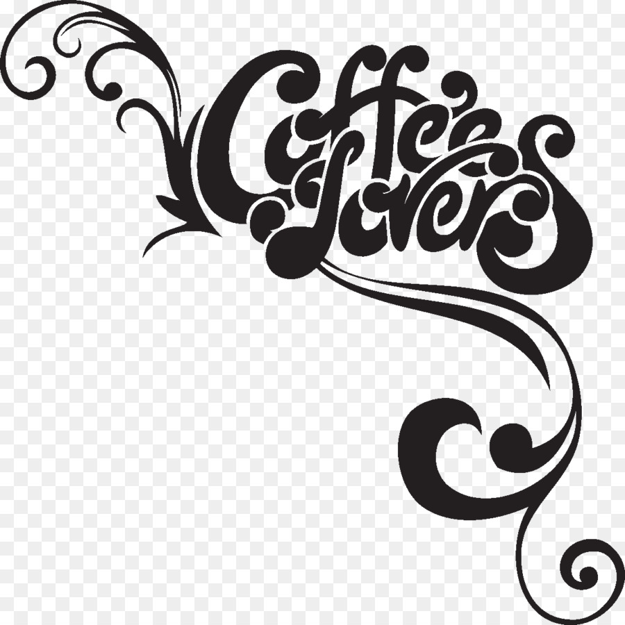 Kaffee-Cafe-Wand-Abziehbild-Aufkleber-clipart - Kaffee