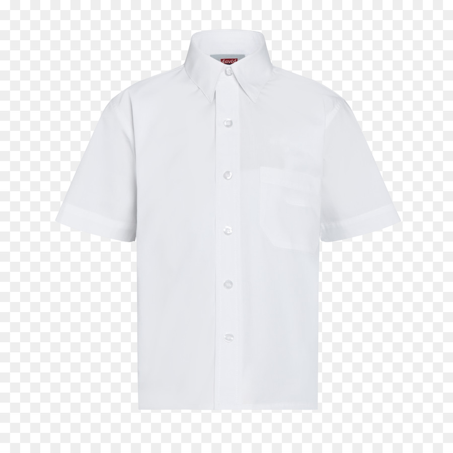 Stampato T shirt Polo Manica della camicia - bianco manica corta