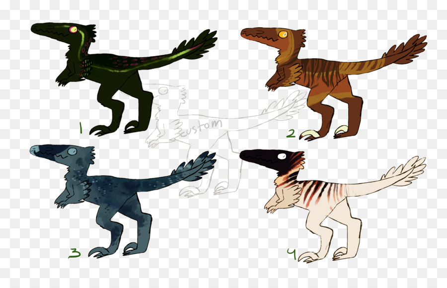 Tyrannosaurus Velociraptor Schwanz - andere