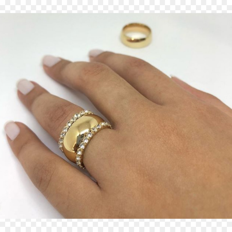 Hochzeits ring Silber Gold Schmuck - Ring