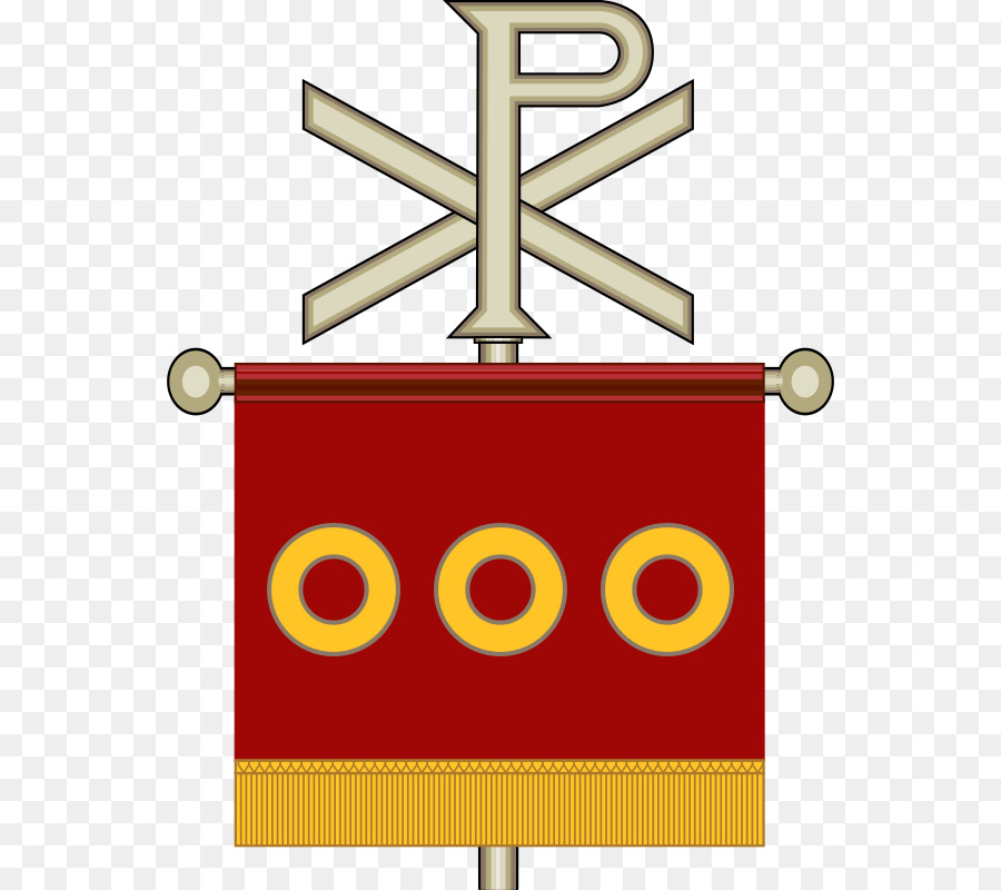 Cantabrico labaro Chi Rho Roma Antica Croce - simbolo
