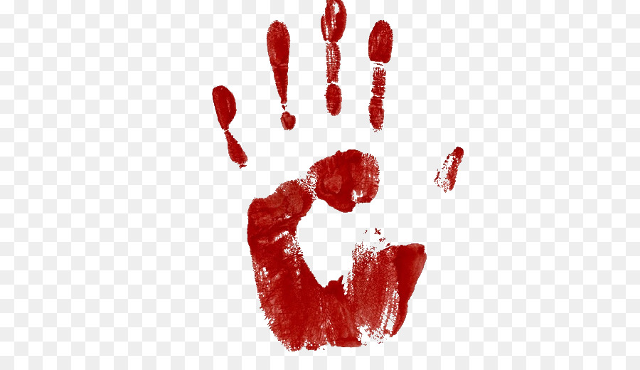 Blut Hand Fingerprint - Blut