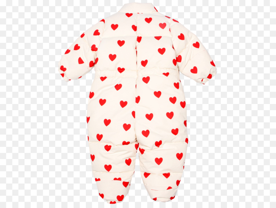 Polka dot Kleidung Pyjama-Ärmel-Kleinkind - baby Herz