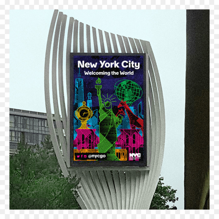 Chiến dịch quảng cáo new YORK & công Ty: hướng Dẫn đến new YORK Màn hình áp Phích quảng cáo - ra khỏi nhà