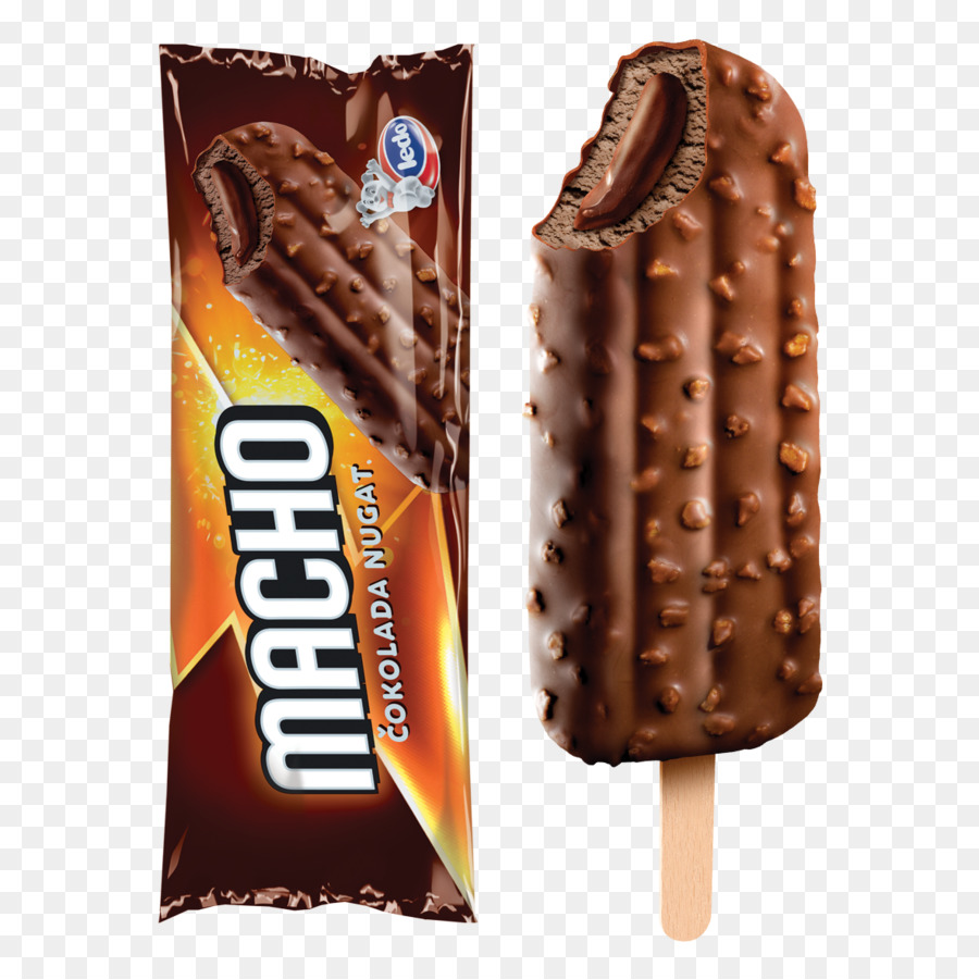 Schokolade, Eis Nougat-Wafer - Creme bar