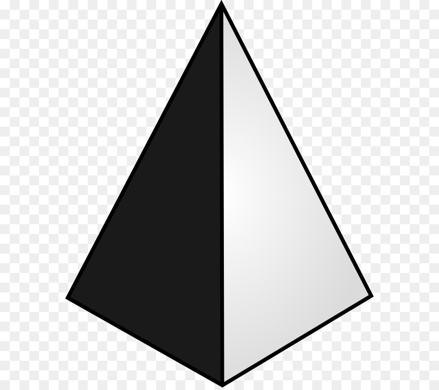 Kim tự tháp Clip nghệ thuật - Tam giác