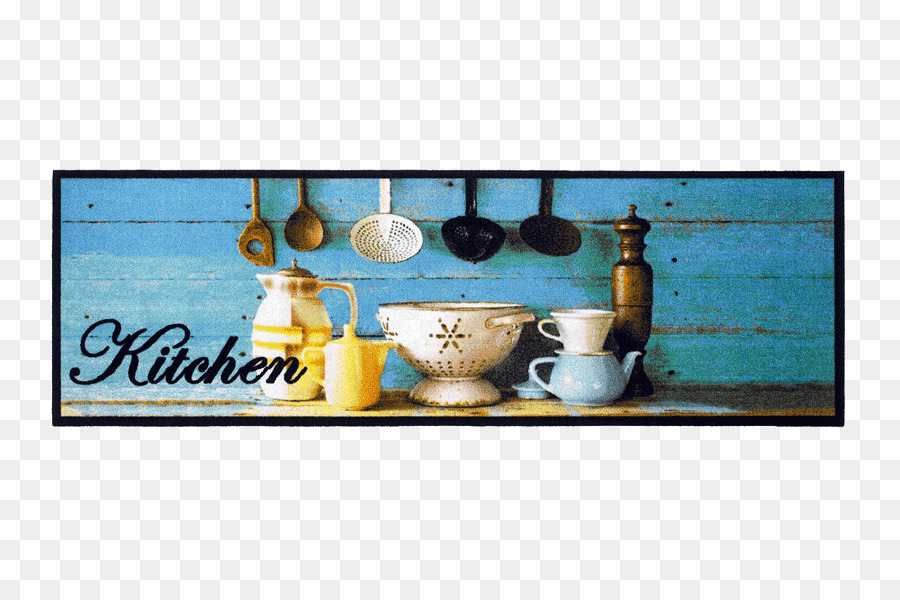 Waschbär-Teppich-Küche-Haus Bumst - Waschbär