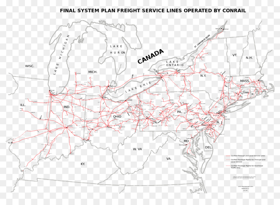 Anzeigen Schienenverkehr Vereinigten Staaten Conrail - Anzeigen