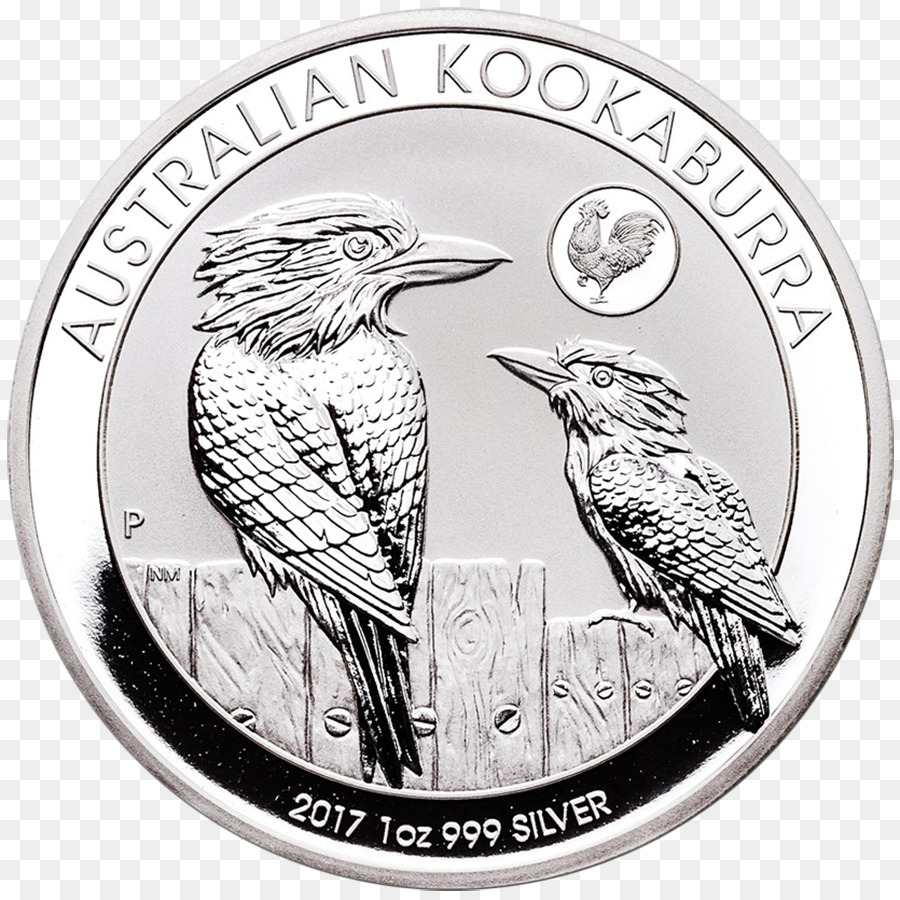 Anlagemünze der Perth Mint den australischen Kookaburra Silber - Münze