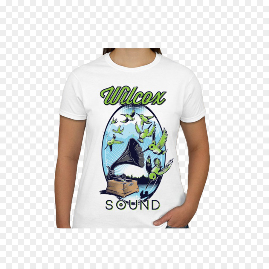 T-shirt Microfono Wilcox Sound & Communications, Inc. Manica - Maglietta