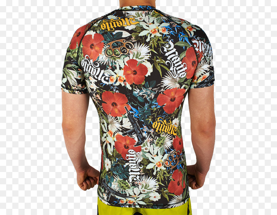 Rash guard T-shirt di Brazilian jiu-jitsu Manica a Kimono - Maglietta
