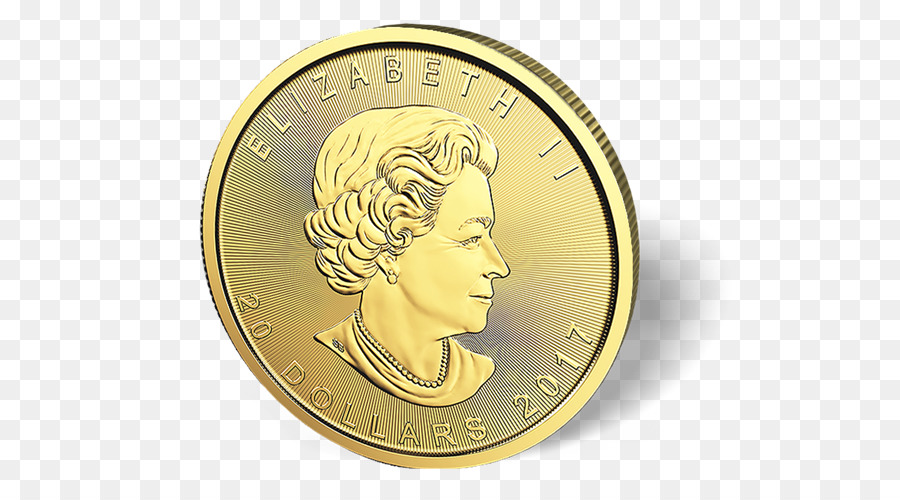 Gold coin Canadian Gold Maple Leaf Kanada - gold Titelleiste material